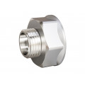Переходник никелированный 1"х1/2" ВР-НР
