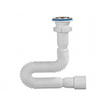 Труба гофрированная 1 1/4"х40/50, L=800 мм, Wirquin