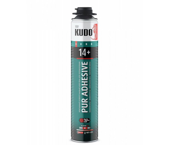 Клей-пена профессиональная для теплоизоляции PROFF 14+ APS 1000мл., KUDO