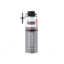 Очиститель пены KUDO PROFI FOAM&GUN CLEANER 650мл (серый баллон)