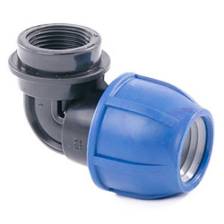 Отвод 90° 25х3/4" ВР, PN16, компрессионный, RTP
