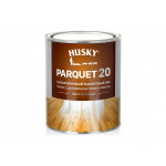 Суперпрочный паркетный лак HUSKY PARQUET20 полуматовый 0,9л