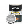 Краска по металлу HUSKY-KLONDIKE с молот.эффект. алюминий 0,9л