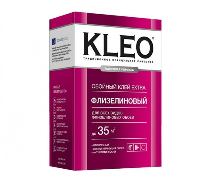 Клей для флизелиновых обоев Kleo Extra 250 г