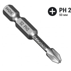 Бита torsion Рh2х50 для ударного шуруповёрта// "NOX" STRONG