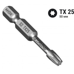 Бита torsion Torx 25х50 для ударного шуруповёрта// "NOX" STRONG