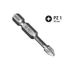 Бита torsion Pz1х50 для ударного шуруповёрта// "NOX" STRONG