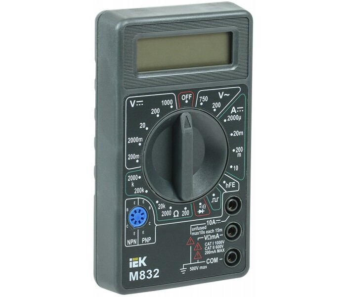 Мультиметр М-832 цифровой Universal IEK