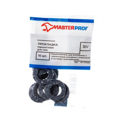 Прокладка паронитовая для газа 1/2" (10 шт), MasterProf
